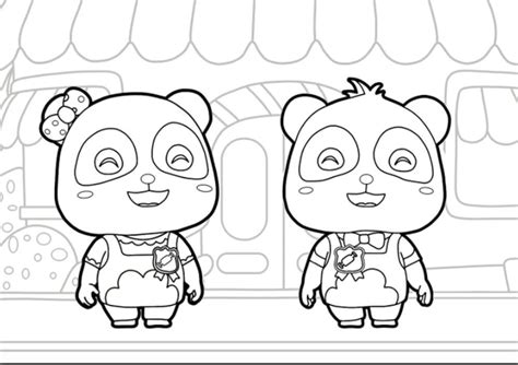 kiki and miu miu coloring pages|Happy Kiki and Miumiu .